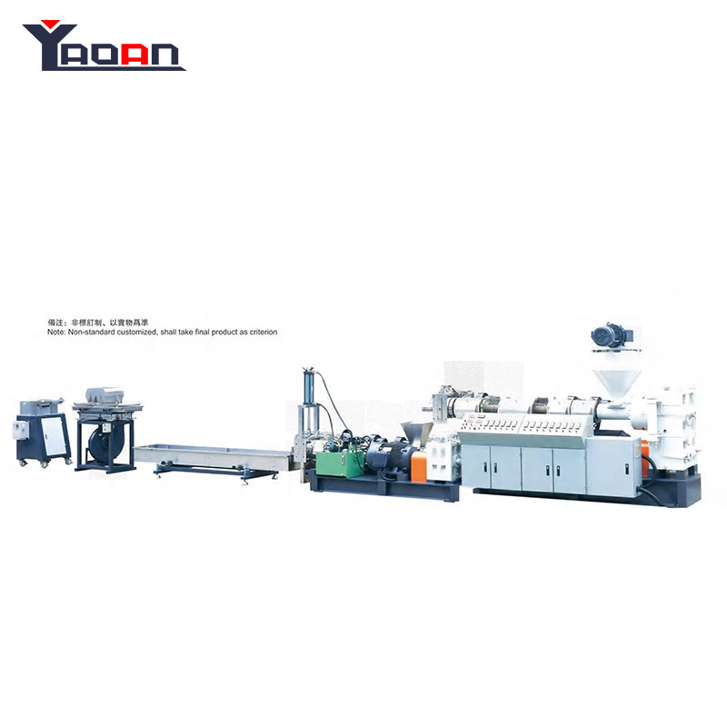 Multi-segment Color Mixing Repelletizing Machine