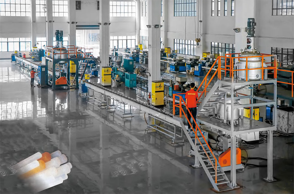 Hot melt EVA glue extrusion machine