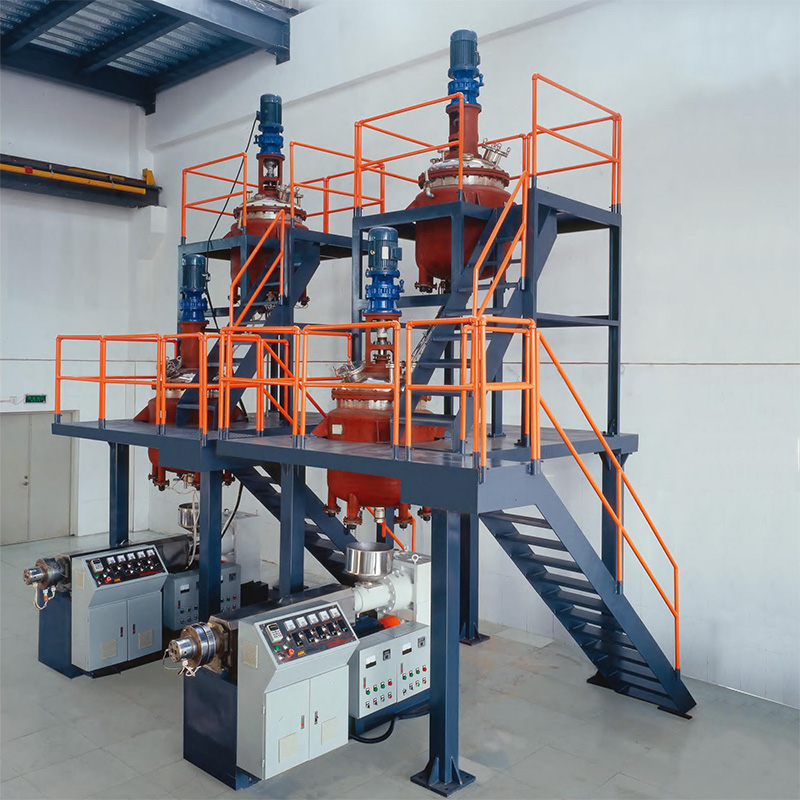 Hot melt EVA glue underwater granule extrusion line