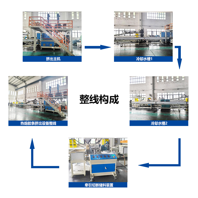 EVA Glue Stick Extrusion Machine