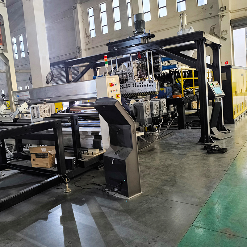 Plastic Sheet Extrusion Machine