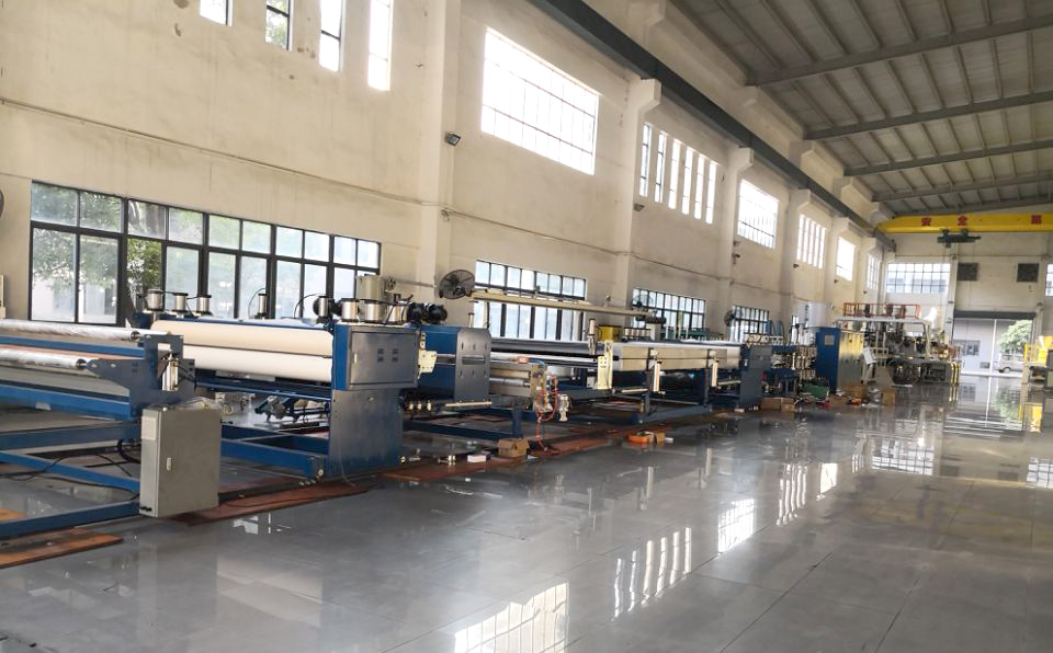 PP hollow profile sheet extrusion equipment