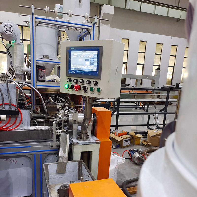 POE medical breath hose extrusion machine