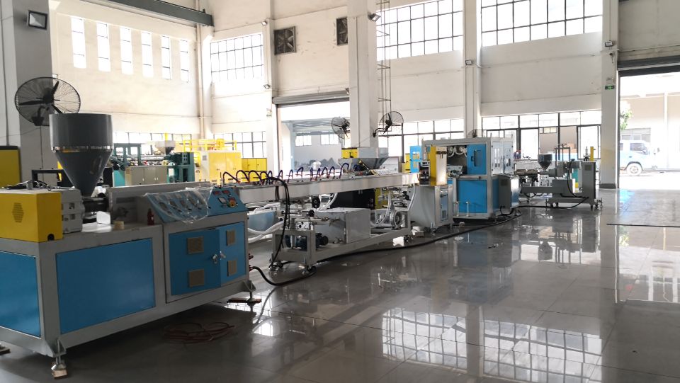 PVC YARN braided hose exrrusion line