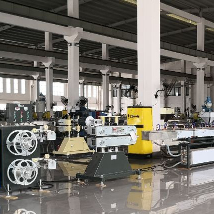 Braided Yarn Reinforced PVC Hose Extrusion Line