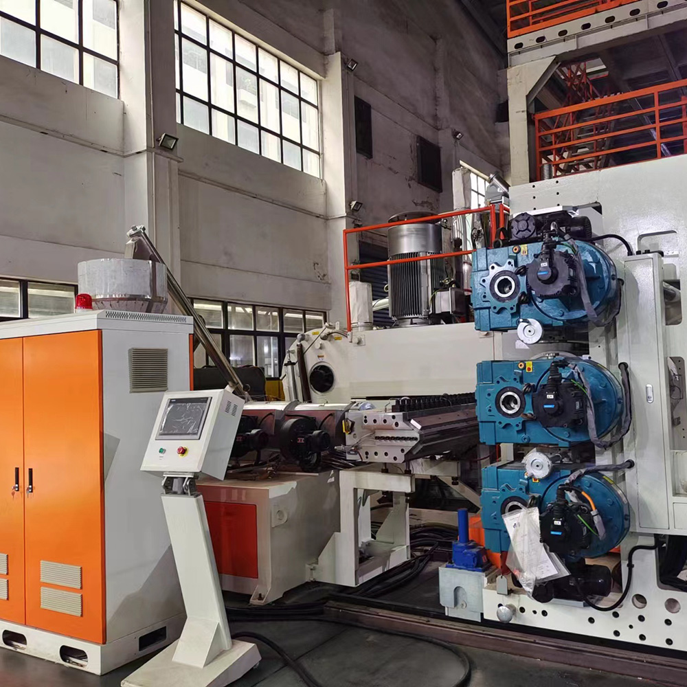 PVC marble sheet extrusion line