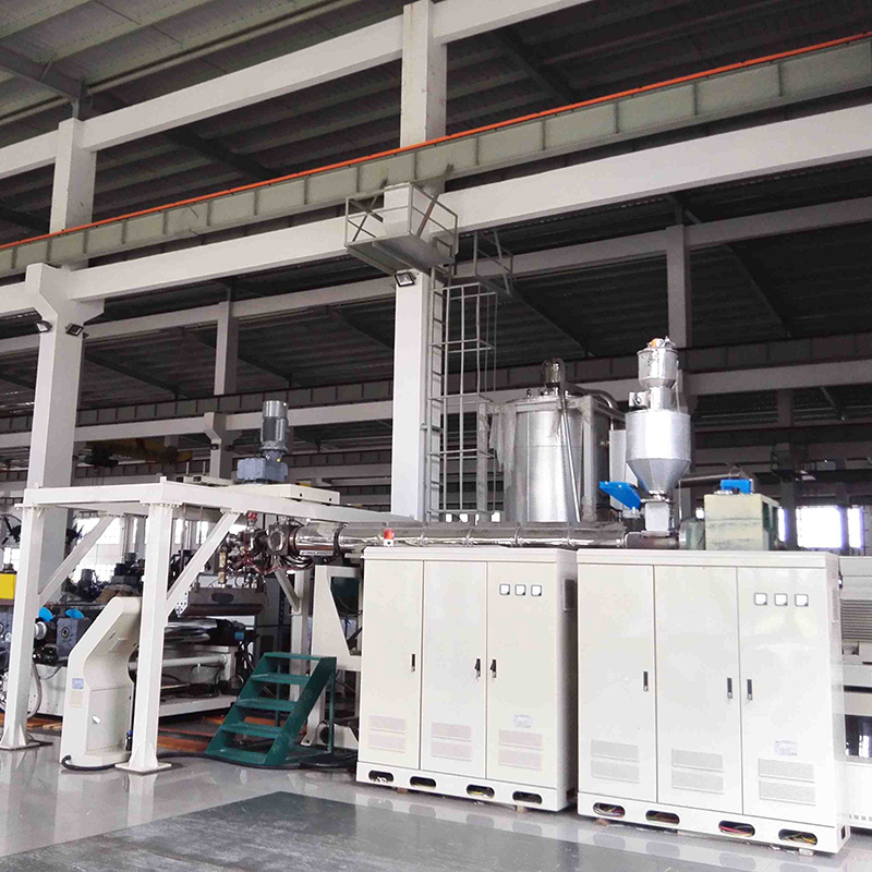 PET wave roof tile extrusion line