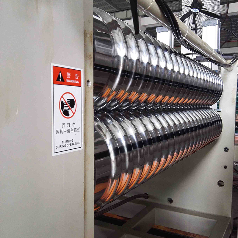 PET wave roof tile extrusion line