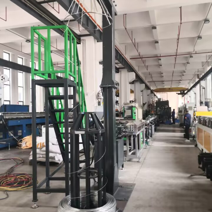 Coating Extrusion Line For Steel Clothes Hanger