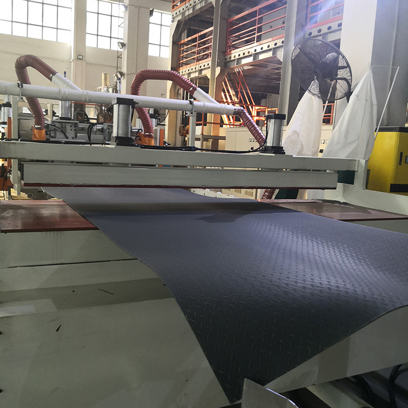 PVC floor mat sheet machine