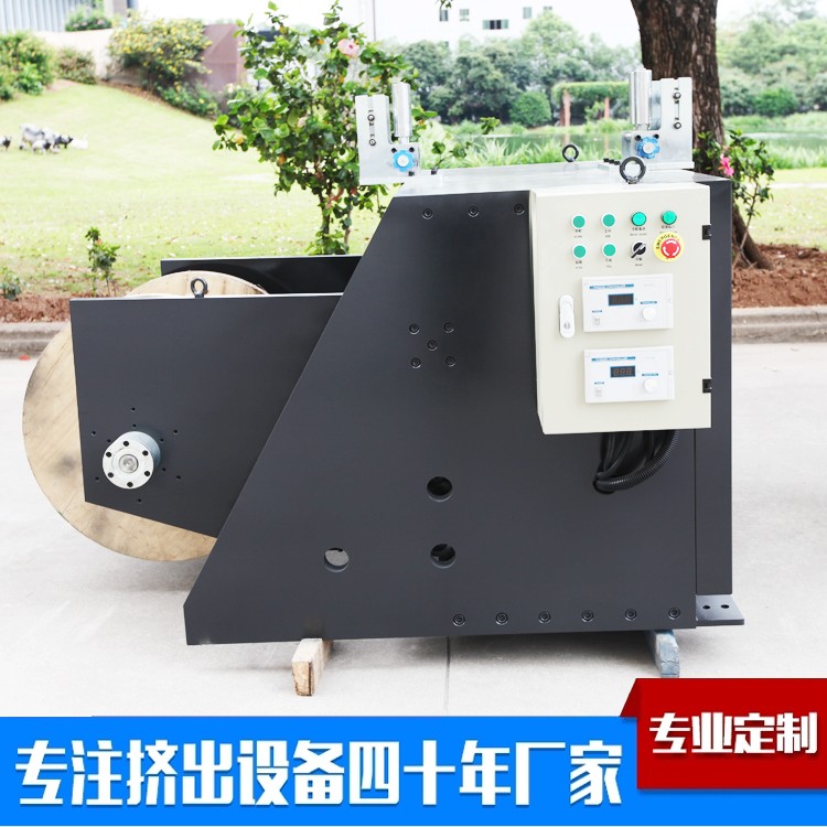 Steel cable plastic coating machine