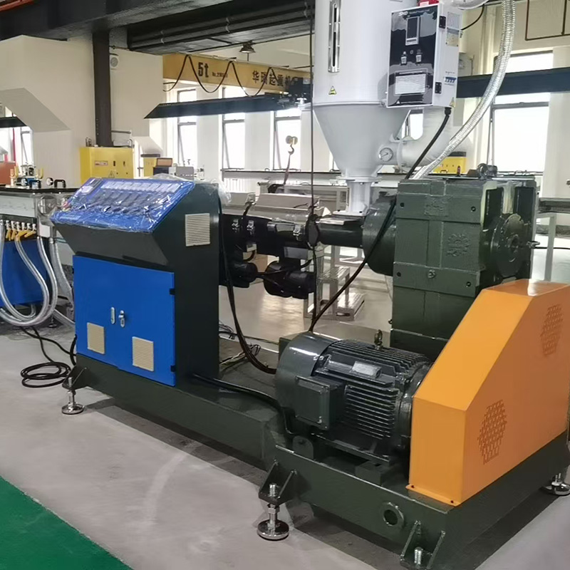 Lollipop stick extrusion line