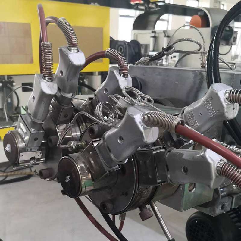 Lollipop stick extrusion line