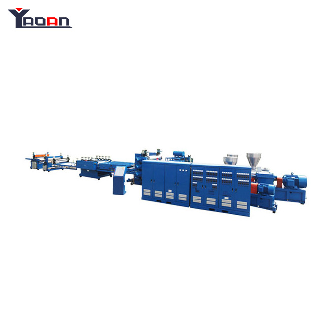 3 layer PP corruaged roof tile sheet machine