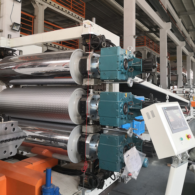 PVC floor mat sheet machine