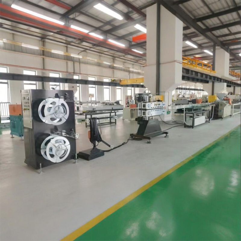 Single Screw Profile Extrusion Line
