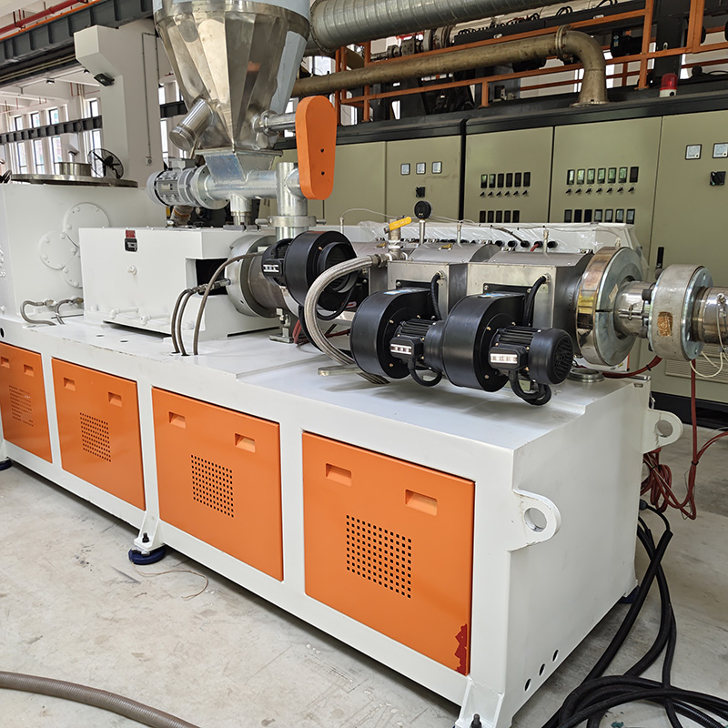 Conical Twin-screw Pipe Extrusion Machine