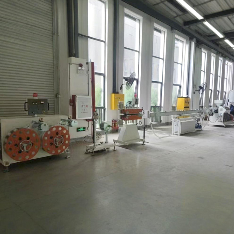 PP spray dip pipe extrusion machine