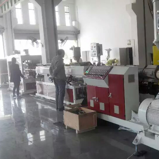 PC clear pipe machine