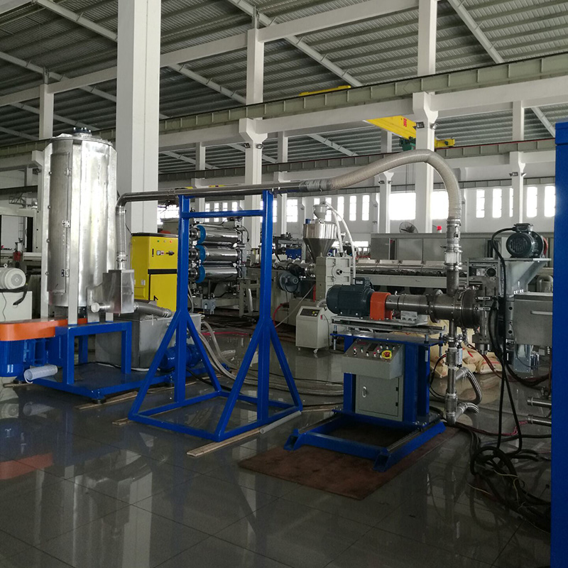 TPU under water granulation extrusion