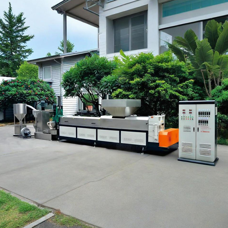 Big To Small Diameter Style Single Screw Die-face-cut Pelletizing Machine