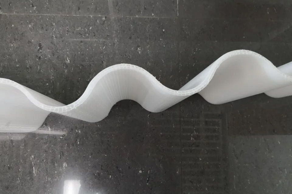 PET wave roof tile extrusion line