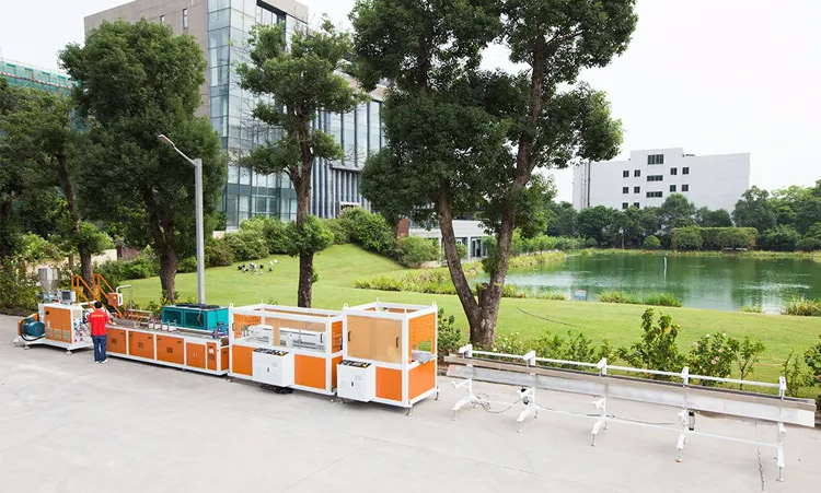 PP PE hollow profile sheet line PP PE hollow profile sheet line