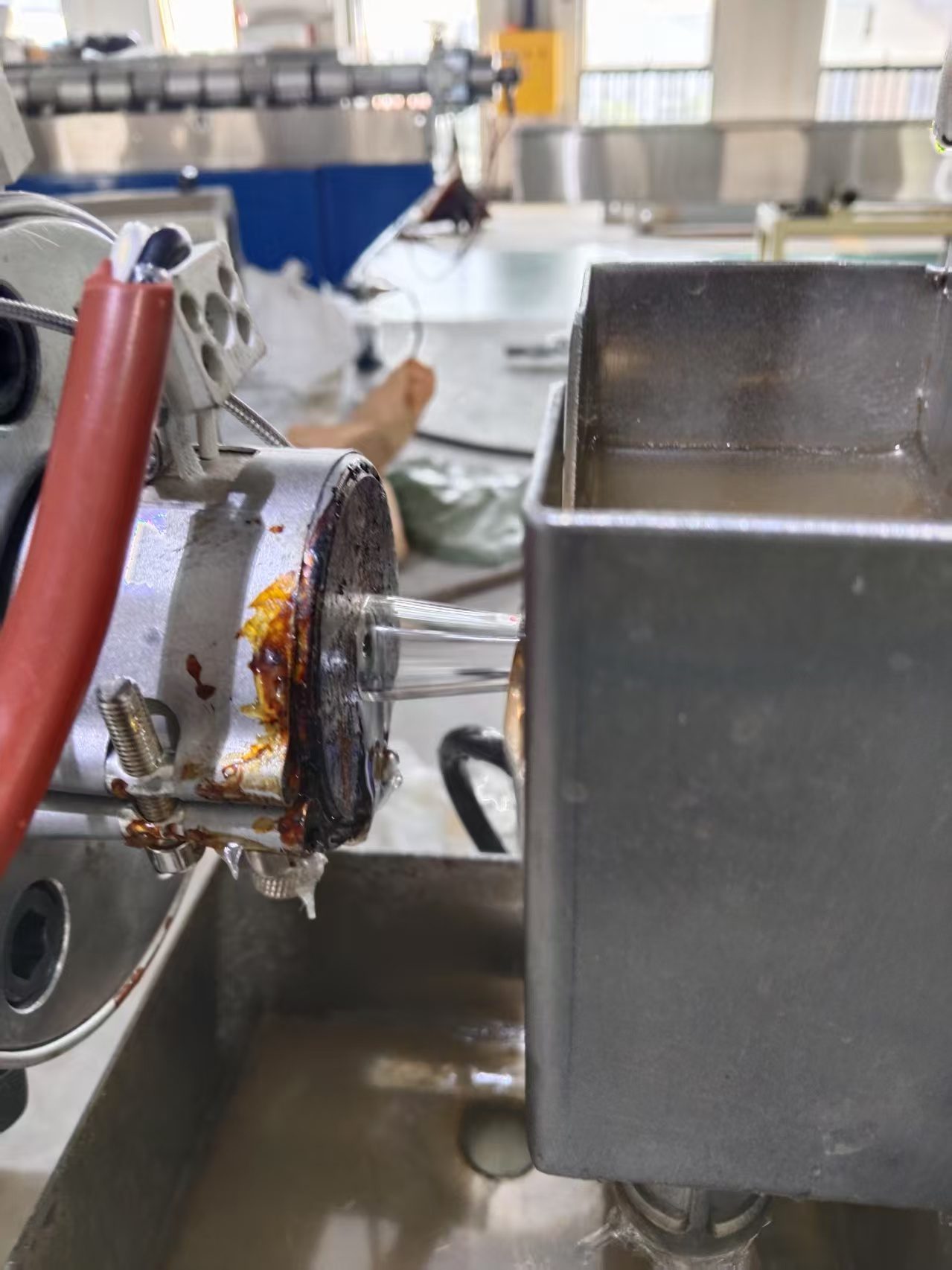 TPU YARN BRAIDED HIGH PRESSURE PIPE MACHINE