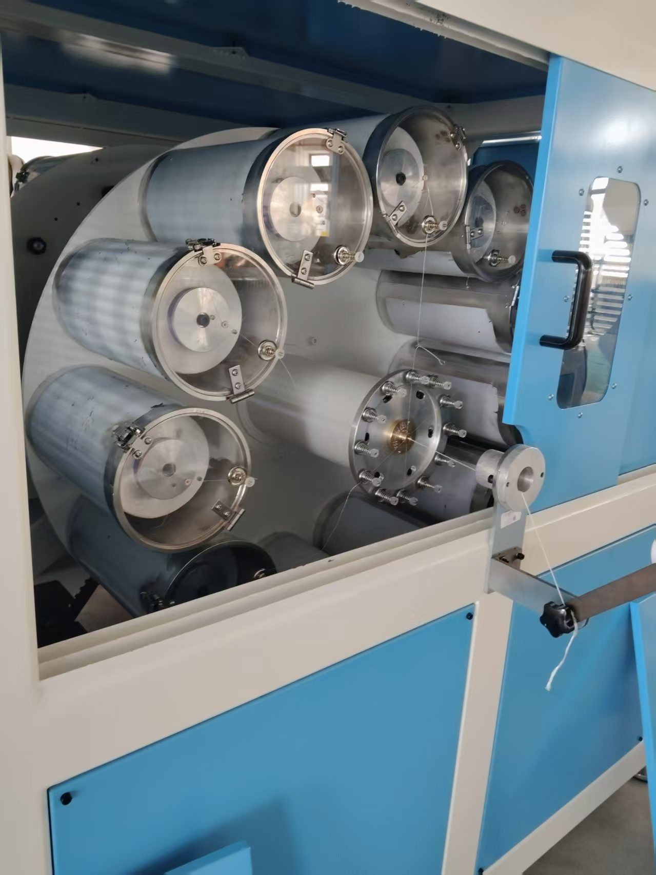 TPU YARN BRAIDED HIGH PRESSURE PIPE MACHINE