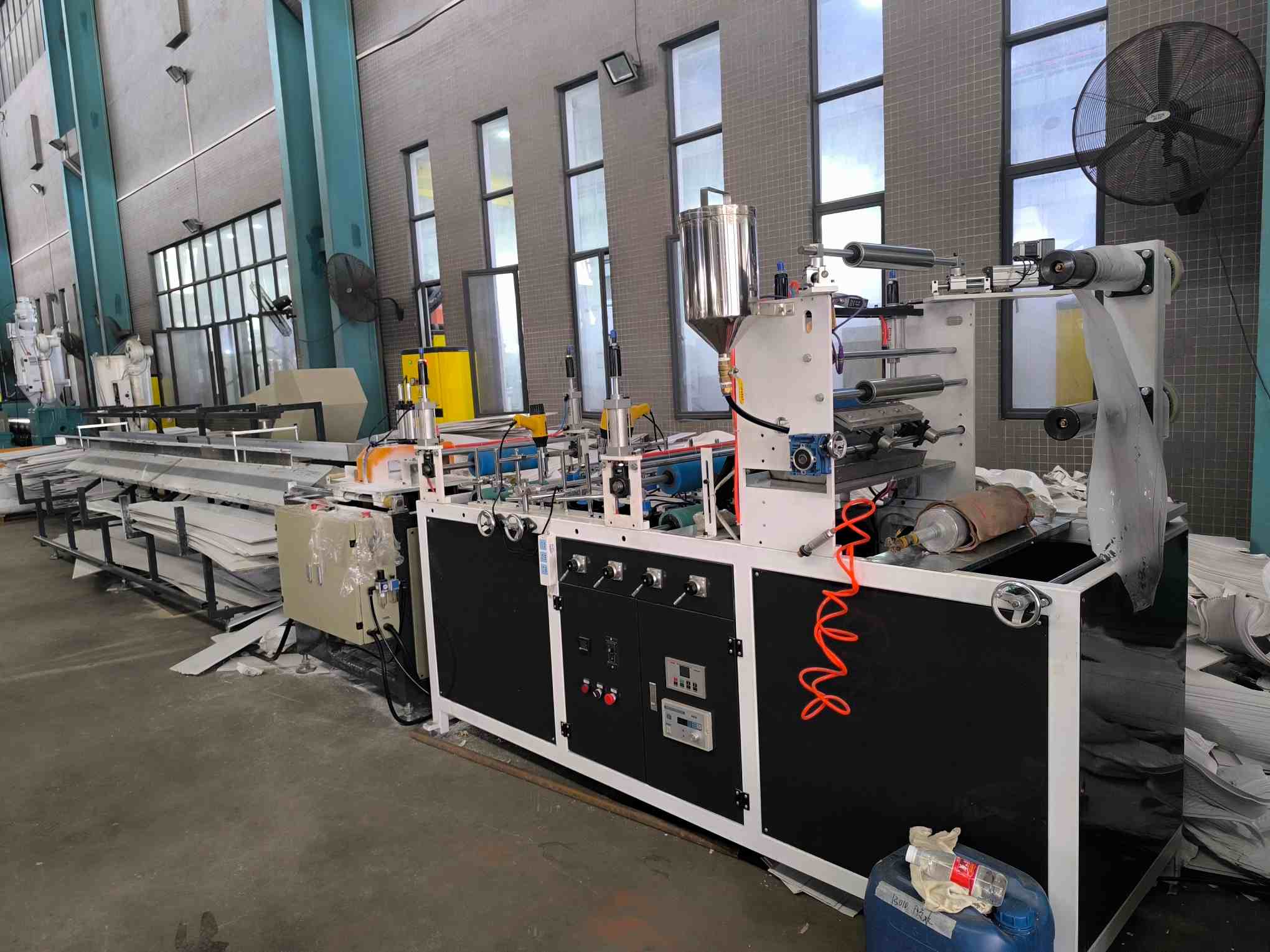 PVC ceiling board profile extrusion line