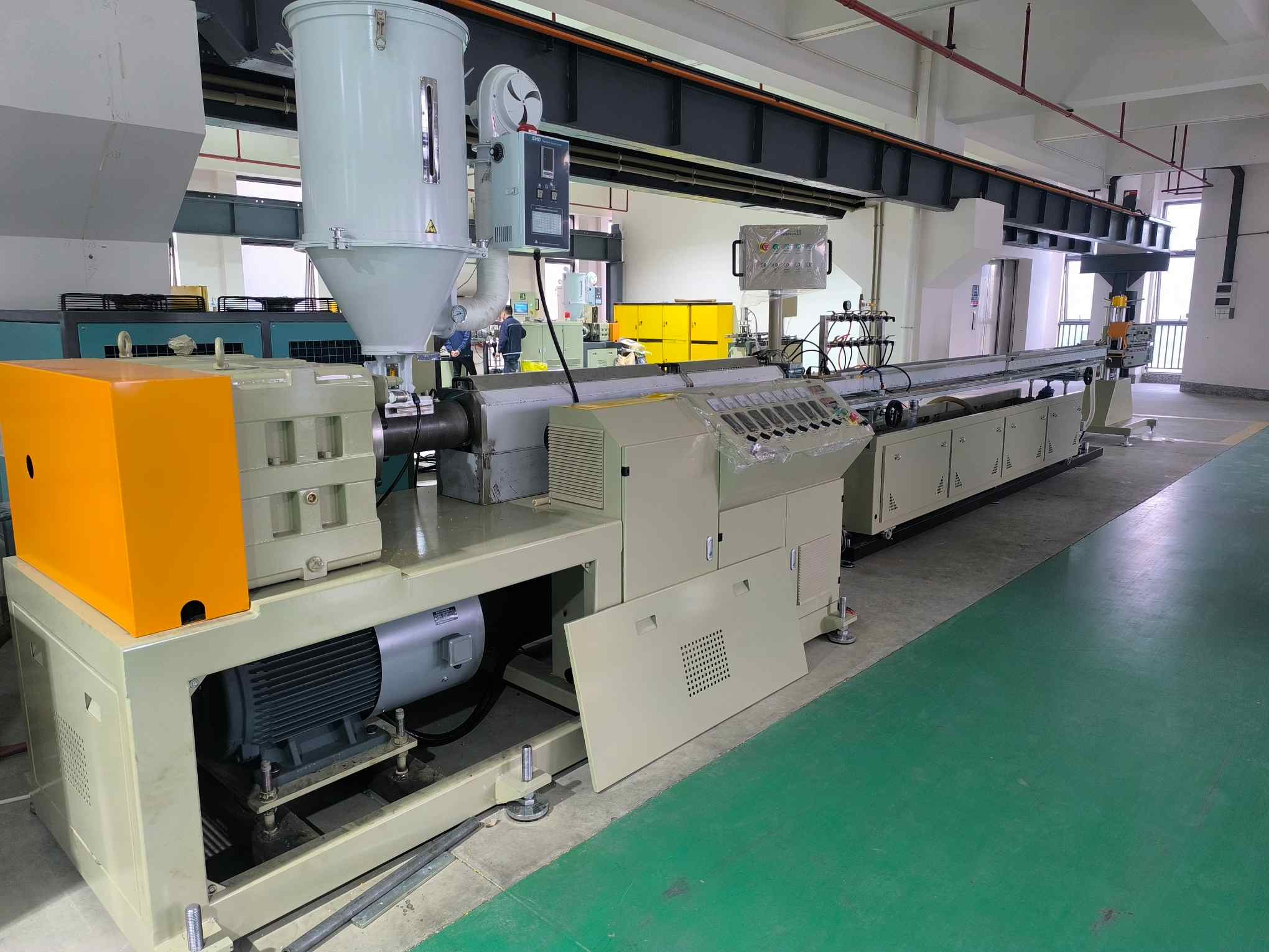 FLEXIBLE PVC FLOOR WARNING TAPE EXTRUSION MACHINE