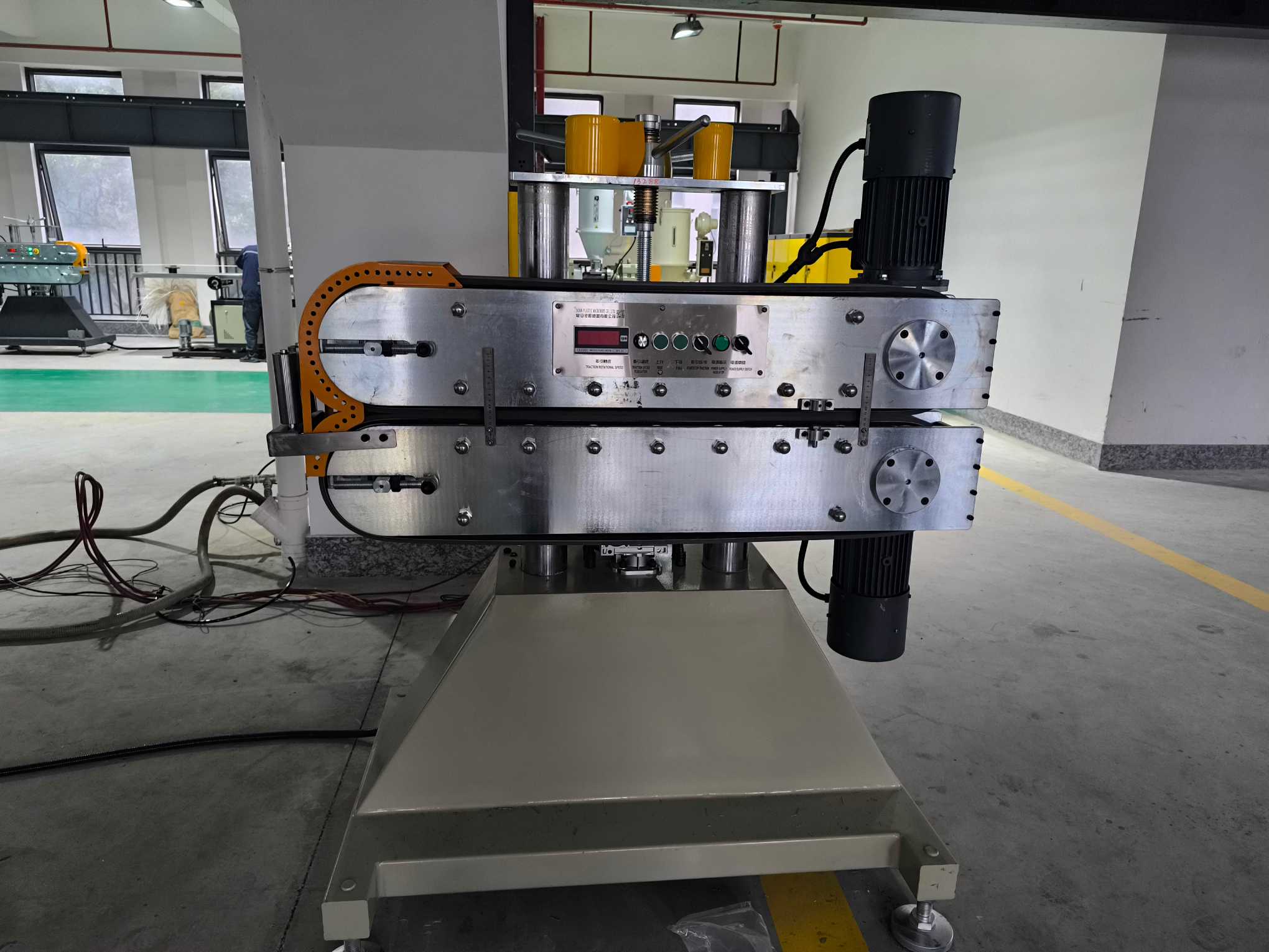 FLEXIBLE PVC FLOOR WARNING TAPE EXTRUSION MACHINE