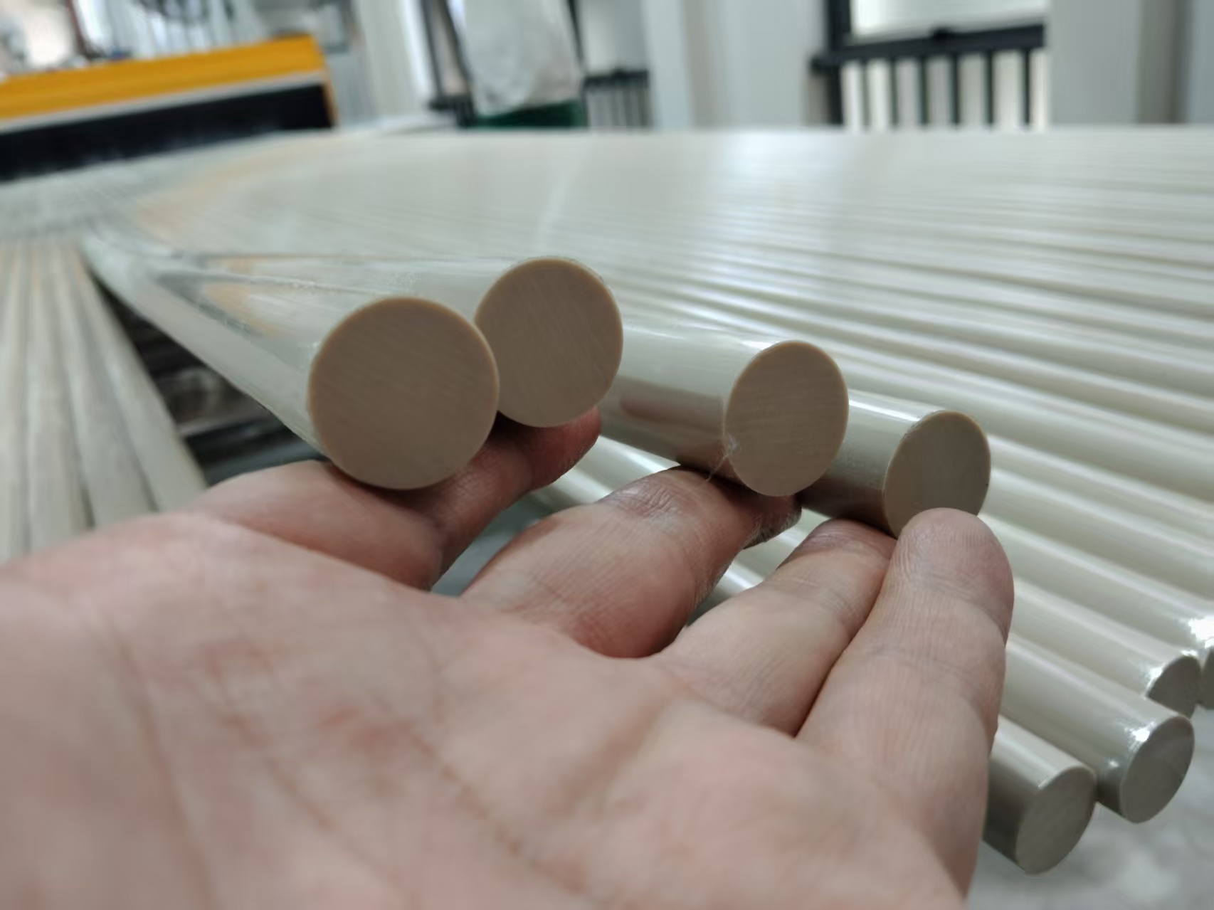 High effective PEEK rod machine