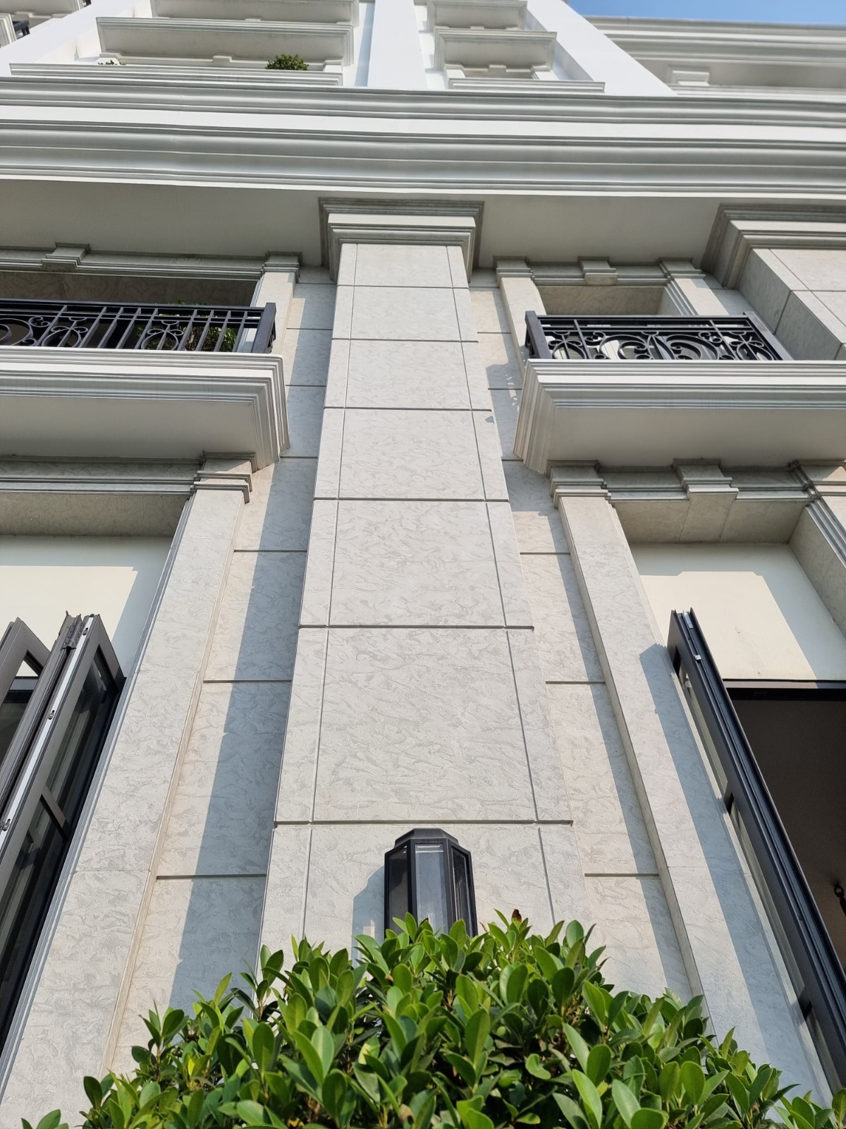 Exterior wall cladding
