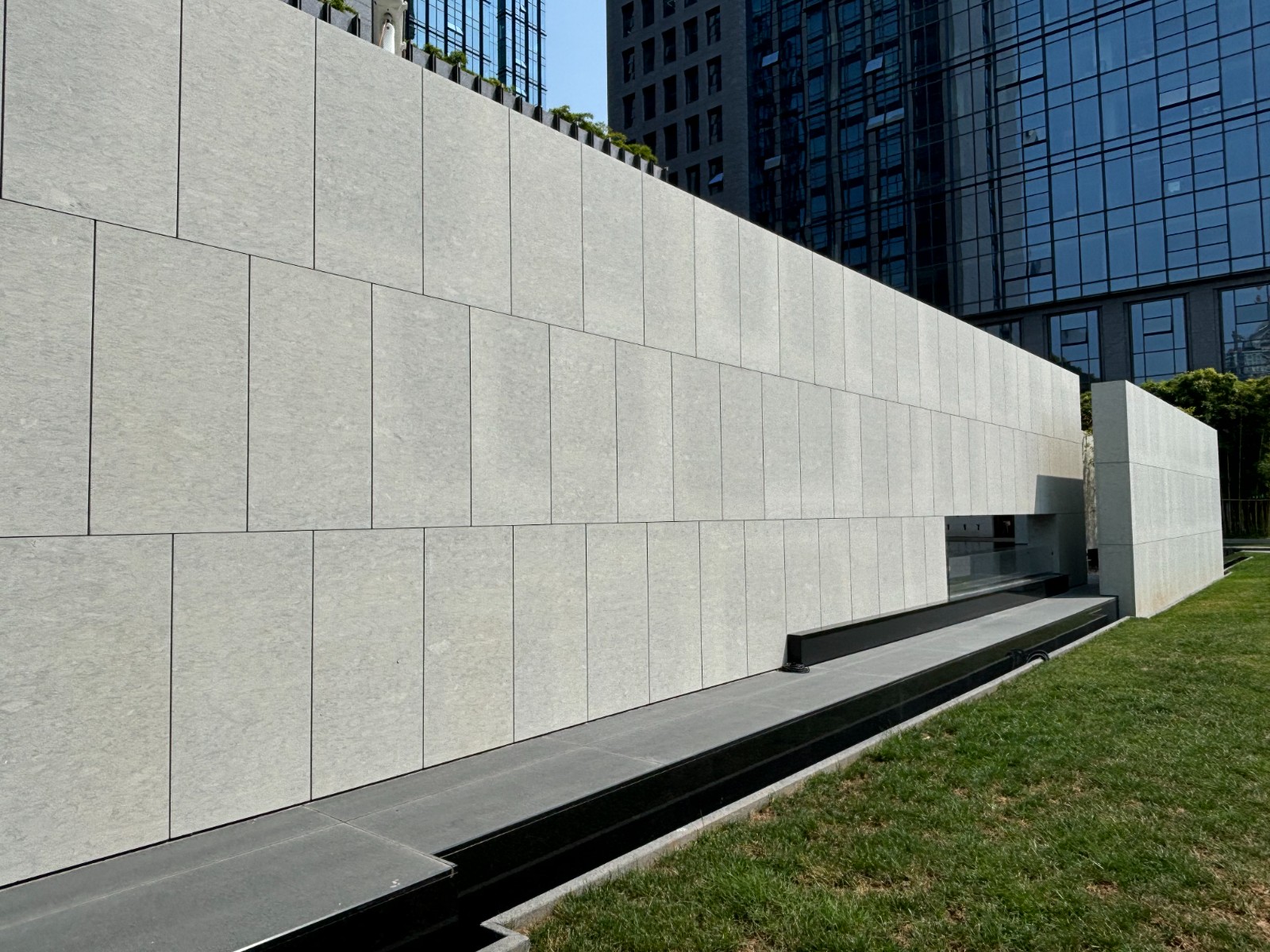 Exterior wall cladding