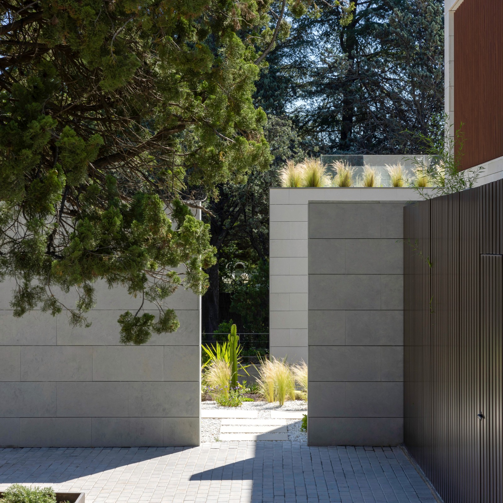 Exterior wall cladding