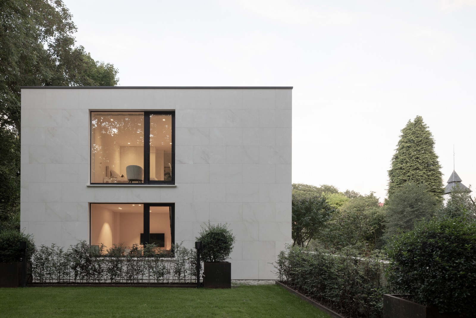 Exterior wall cladding