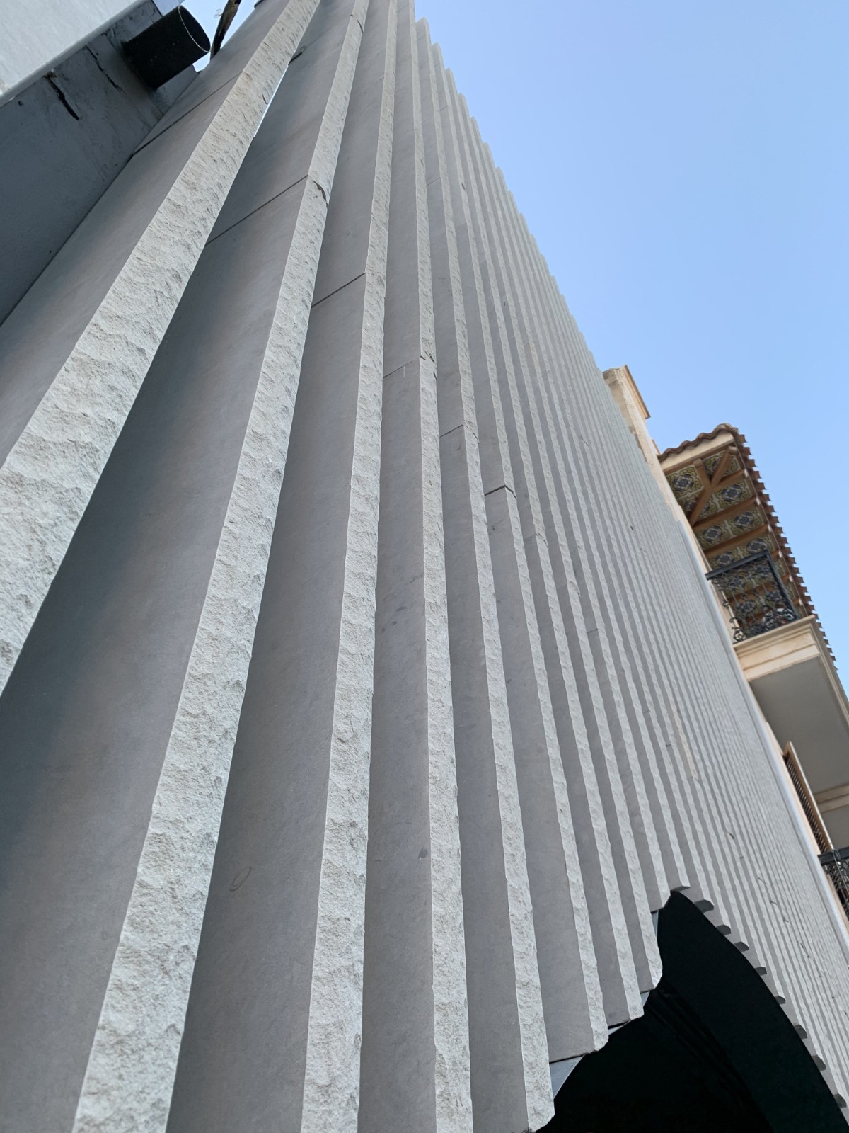 Exterior wall cladding