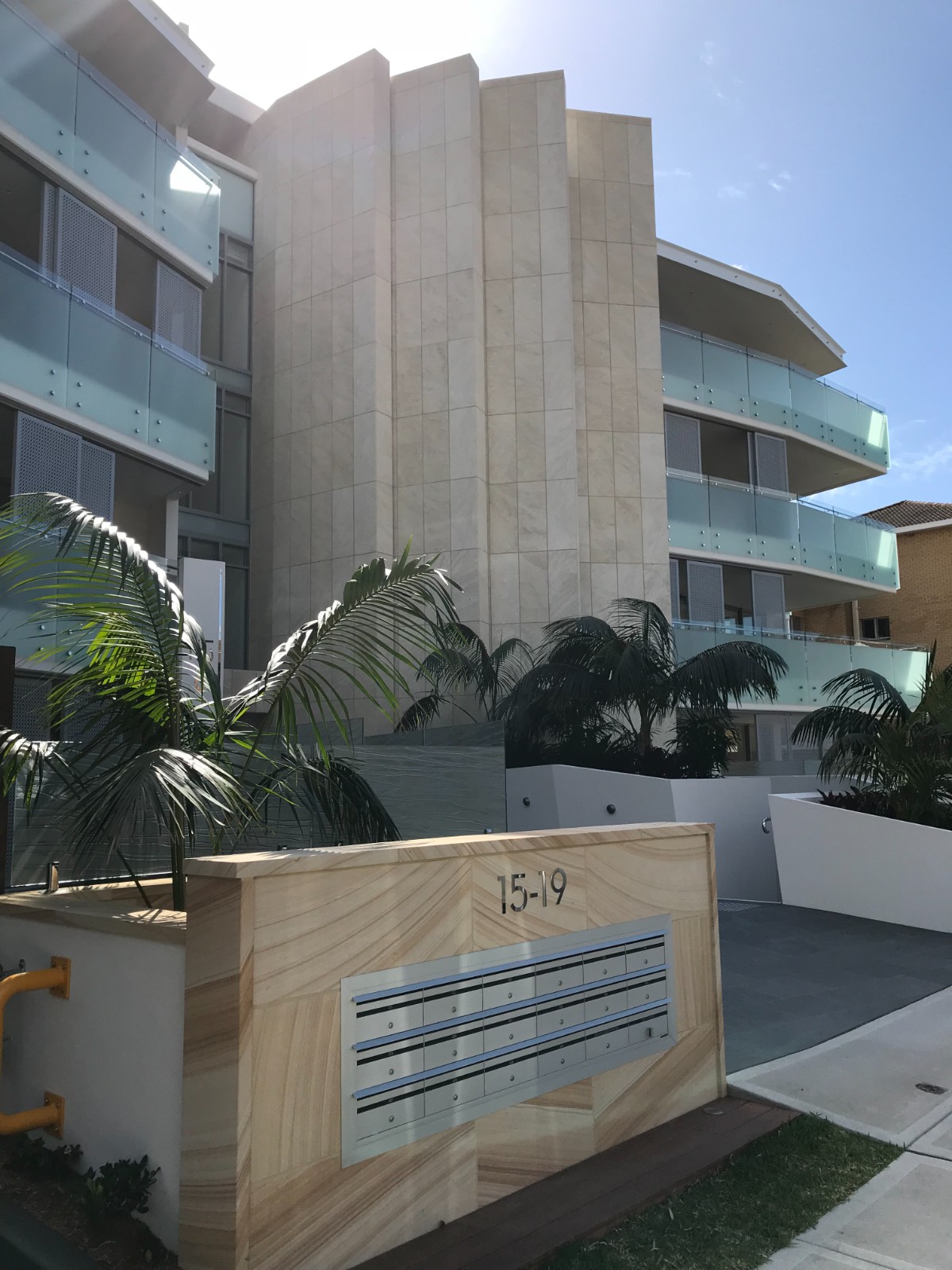 Exterior wall cladding