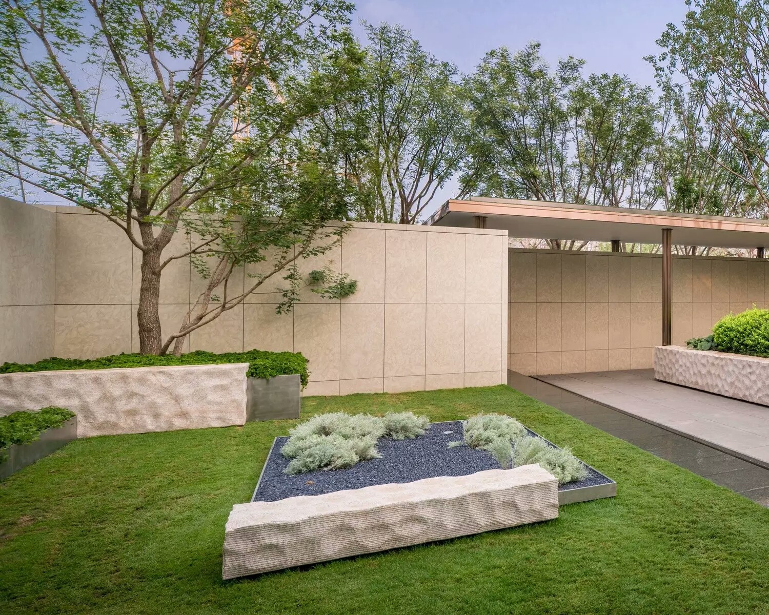 Exterior wall cladding