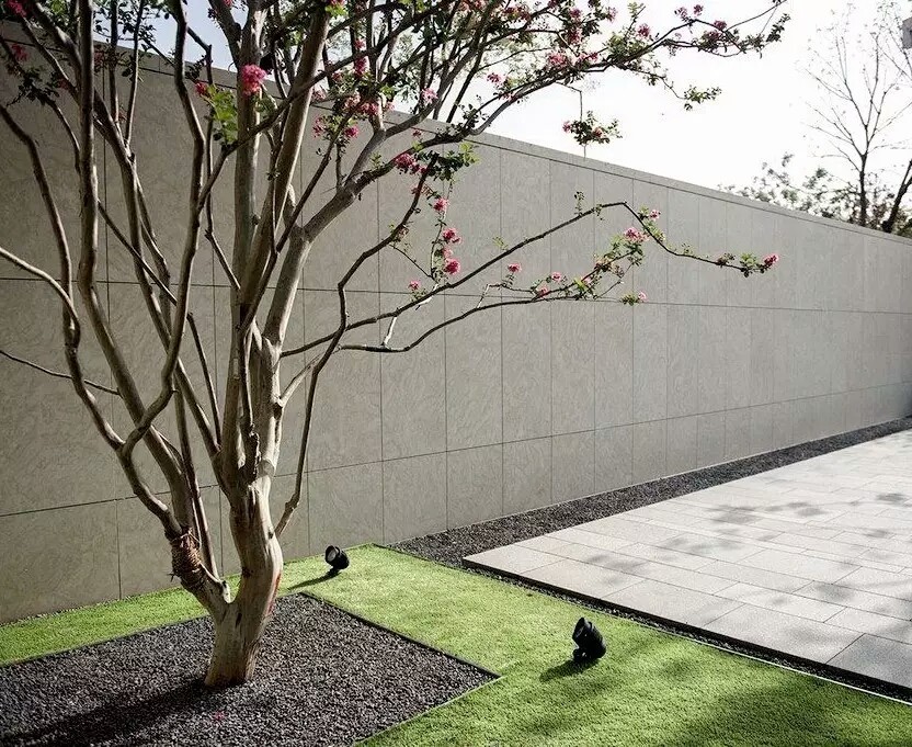Exterior wall cladding