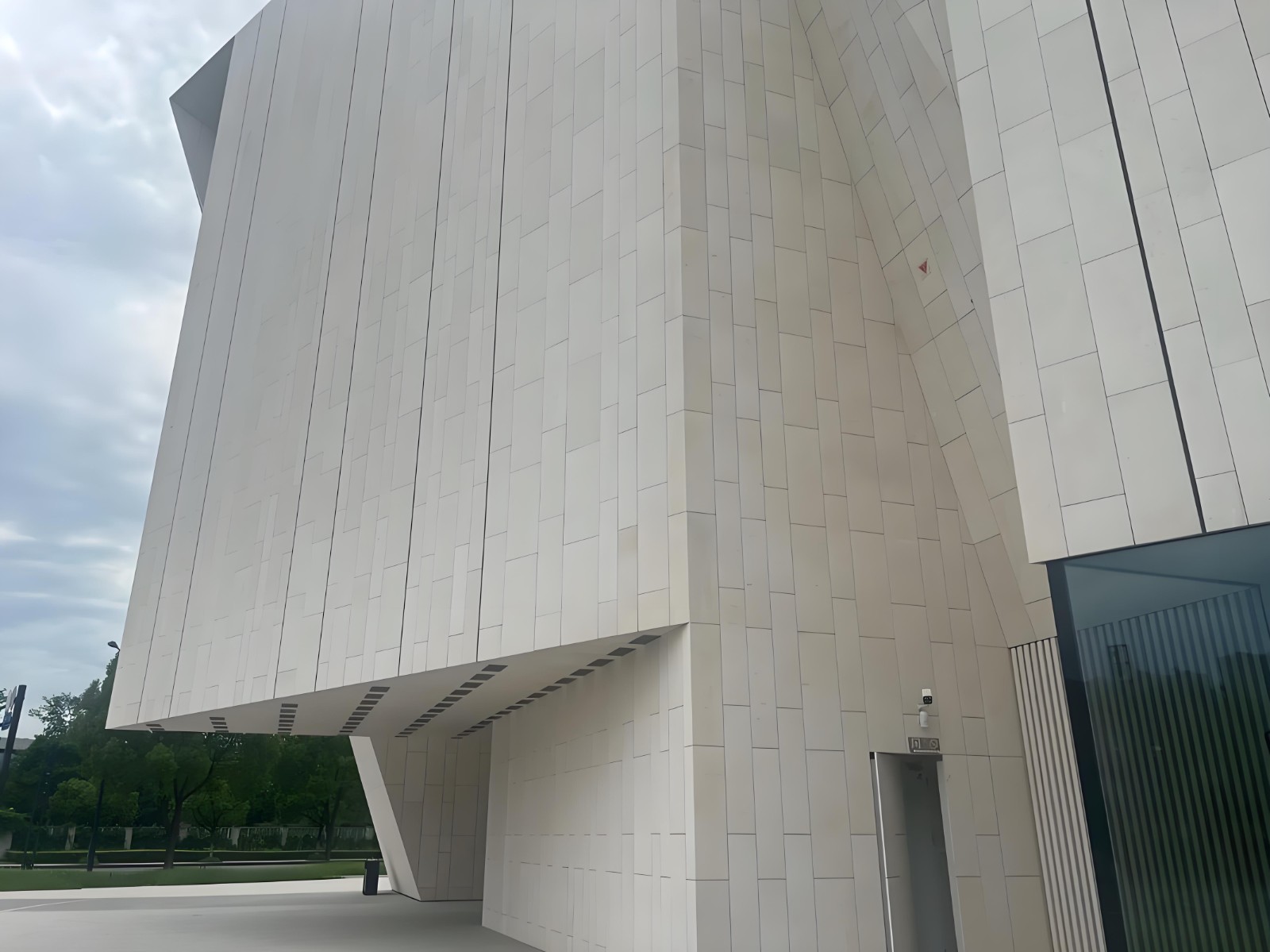 Exterior wall cladding