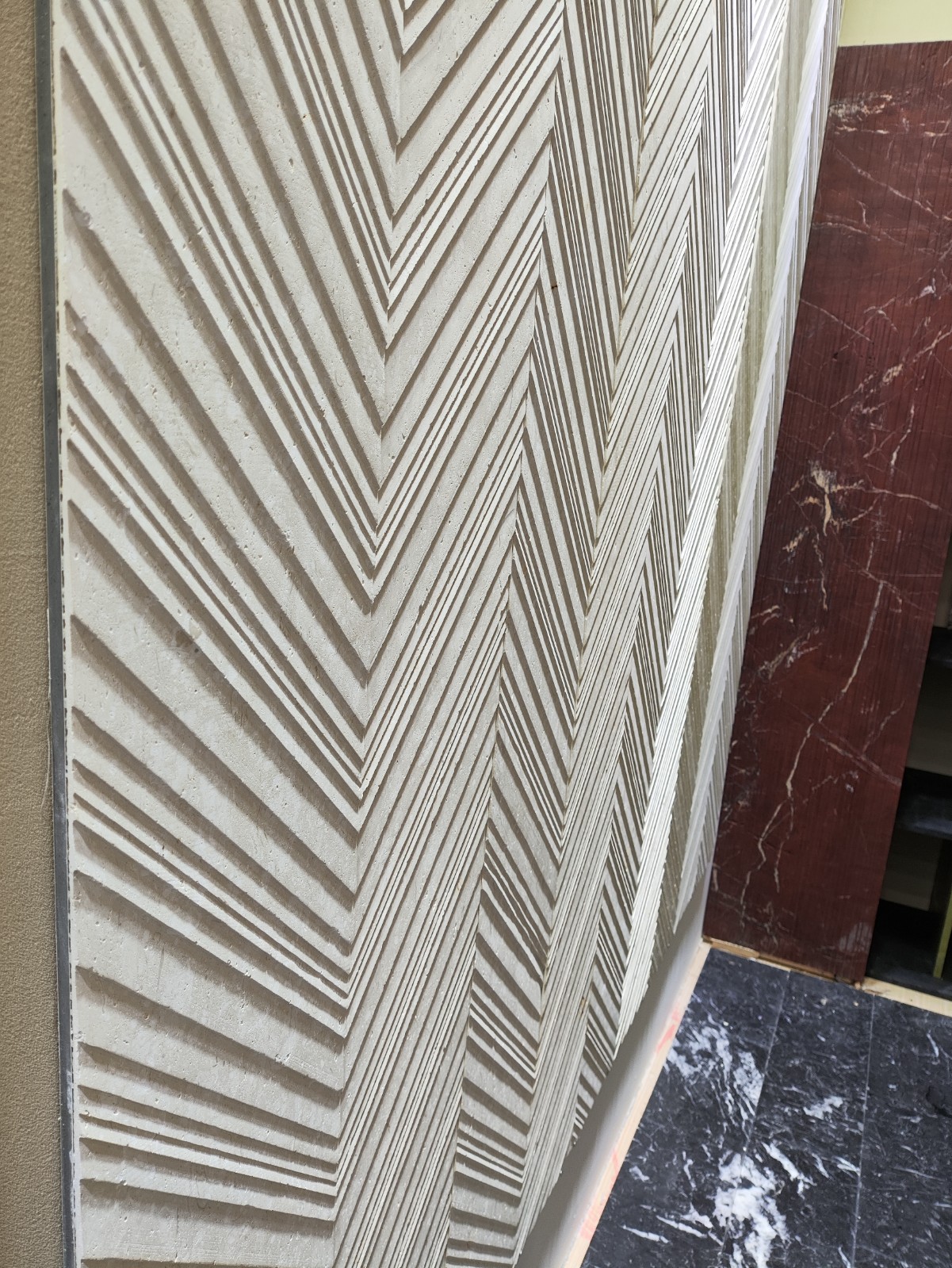 Exterior wall cladding