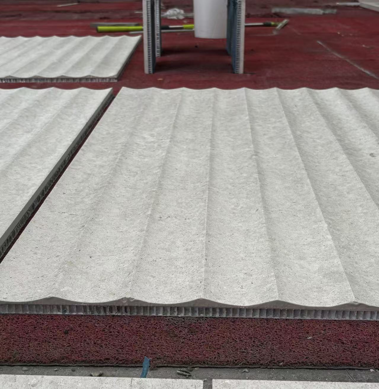 Limestone Composite Aluminum honeycomb system cut-to-size/slabs/tiles