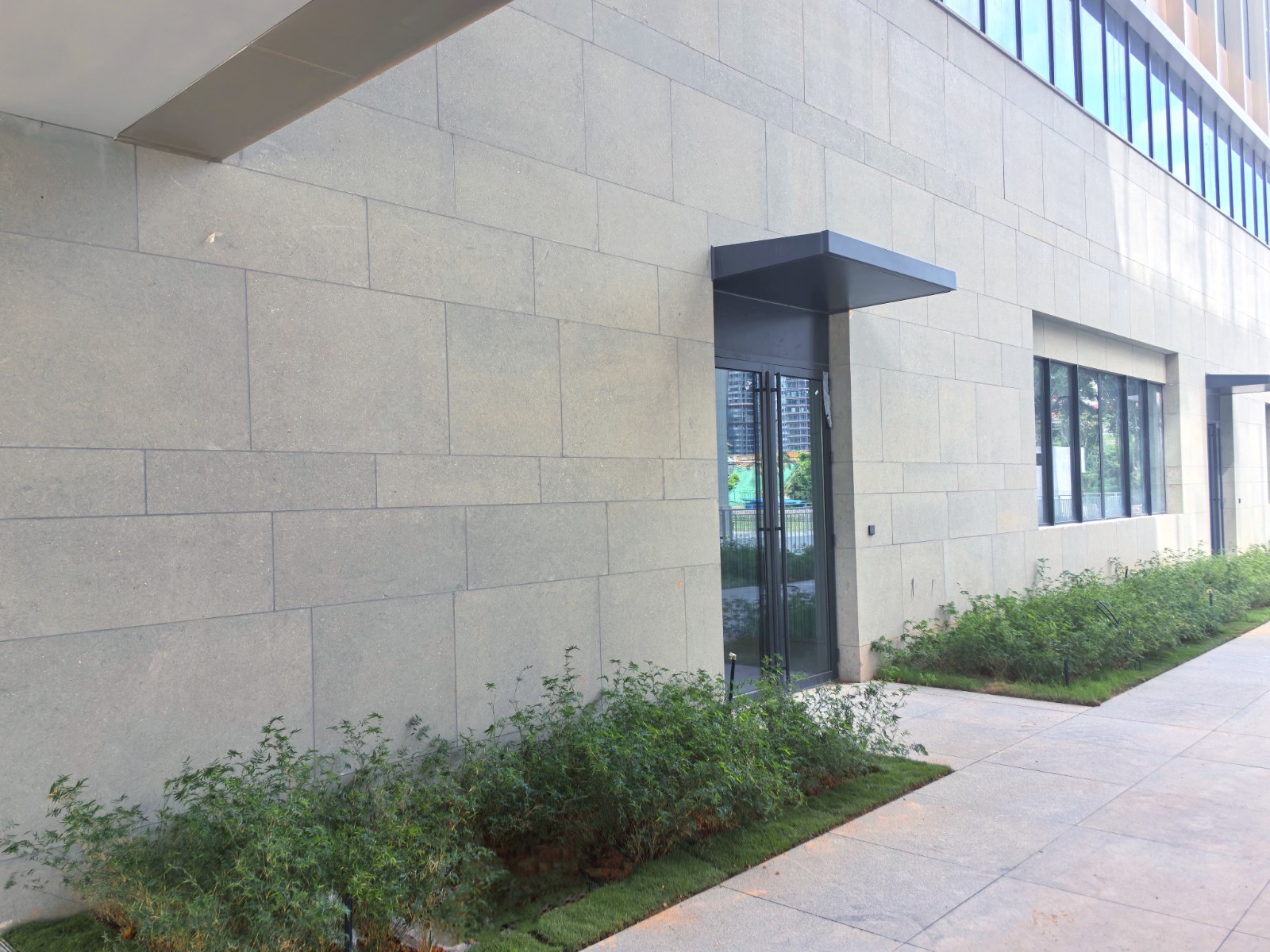 Exterior wall cladding