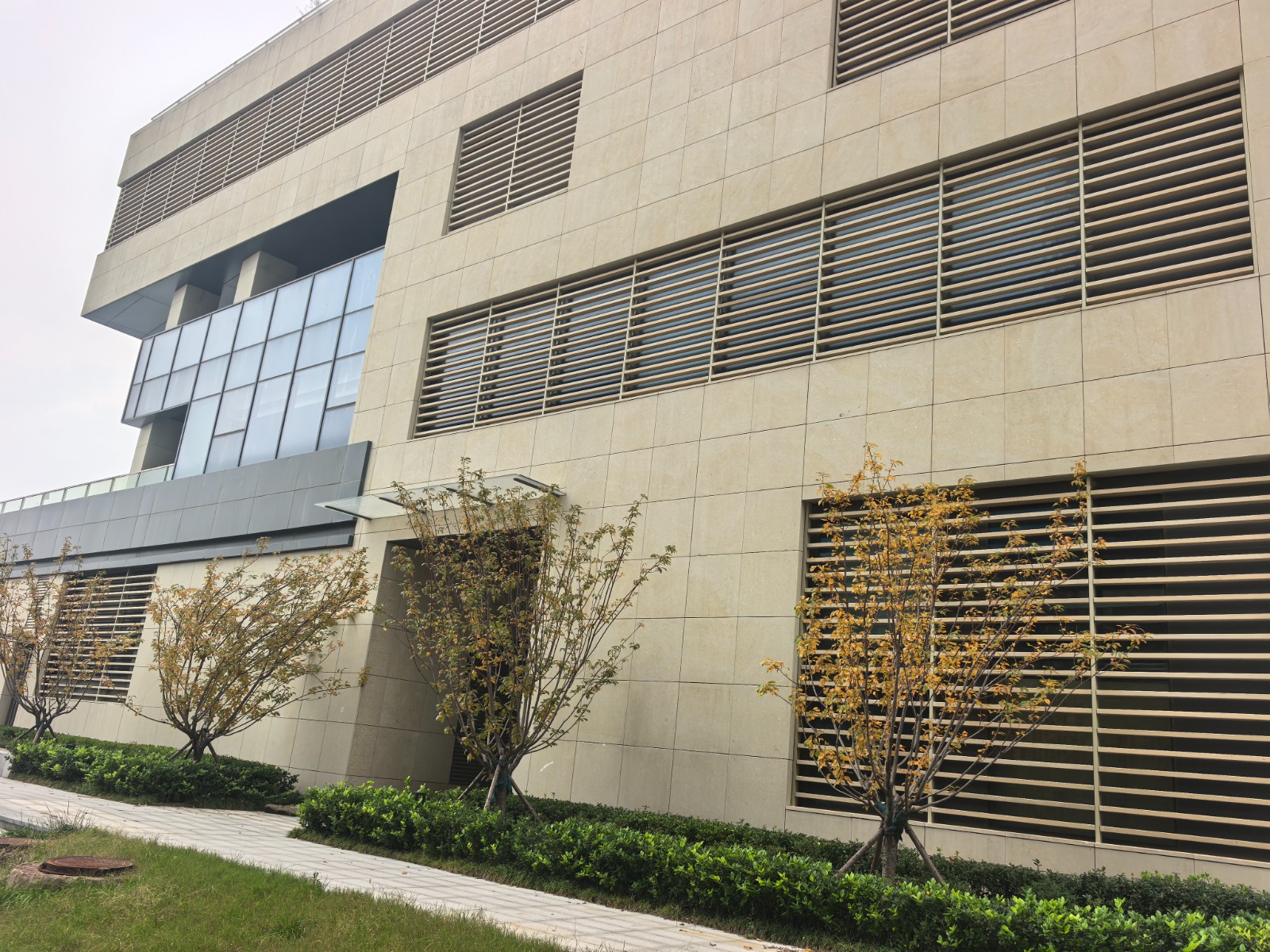 Exterior wall cladding