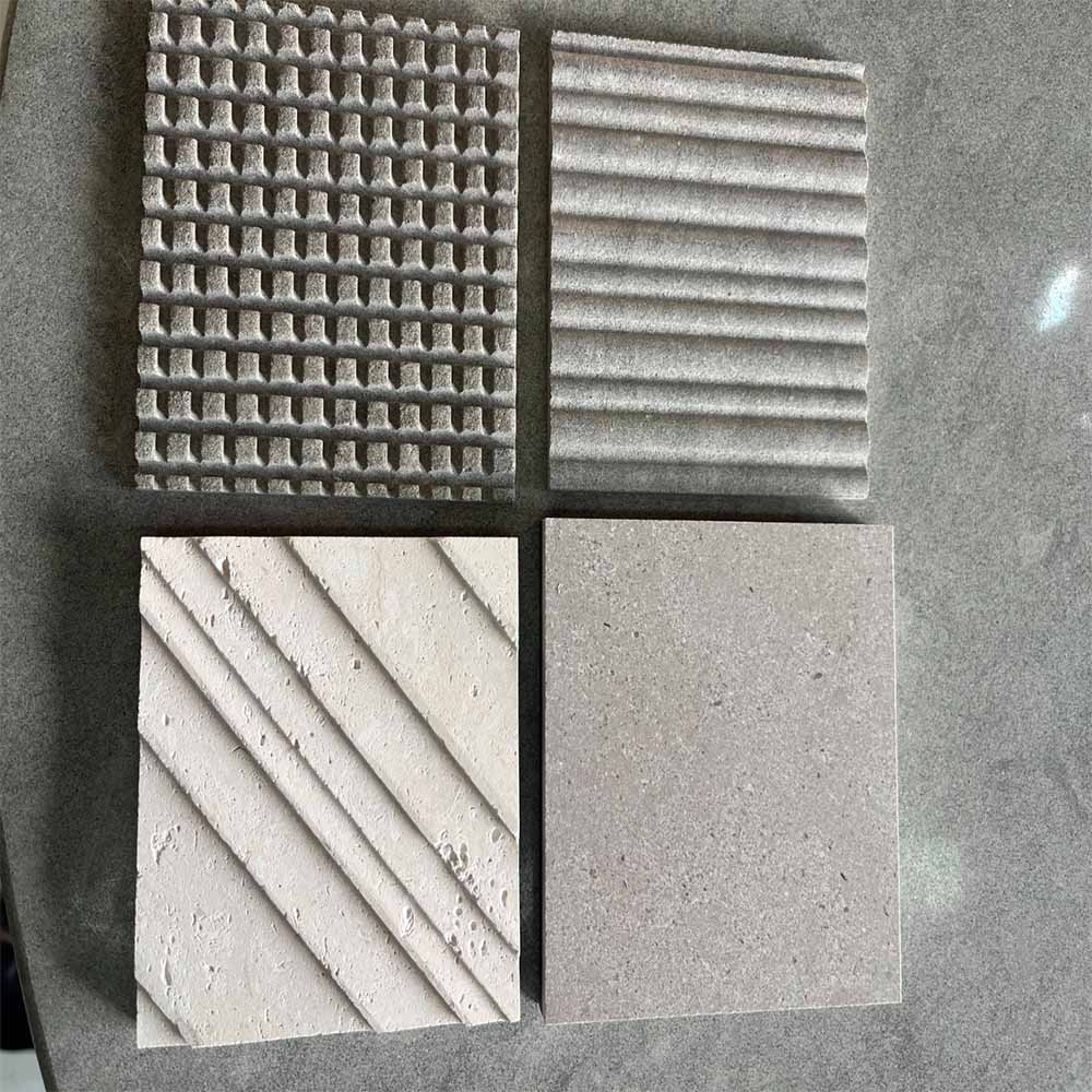 Ribbed Stone Cladding