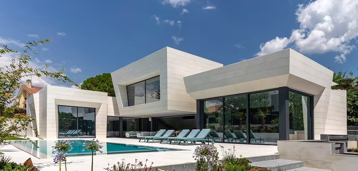 Exterior wall cladding