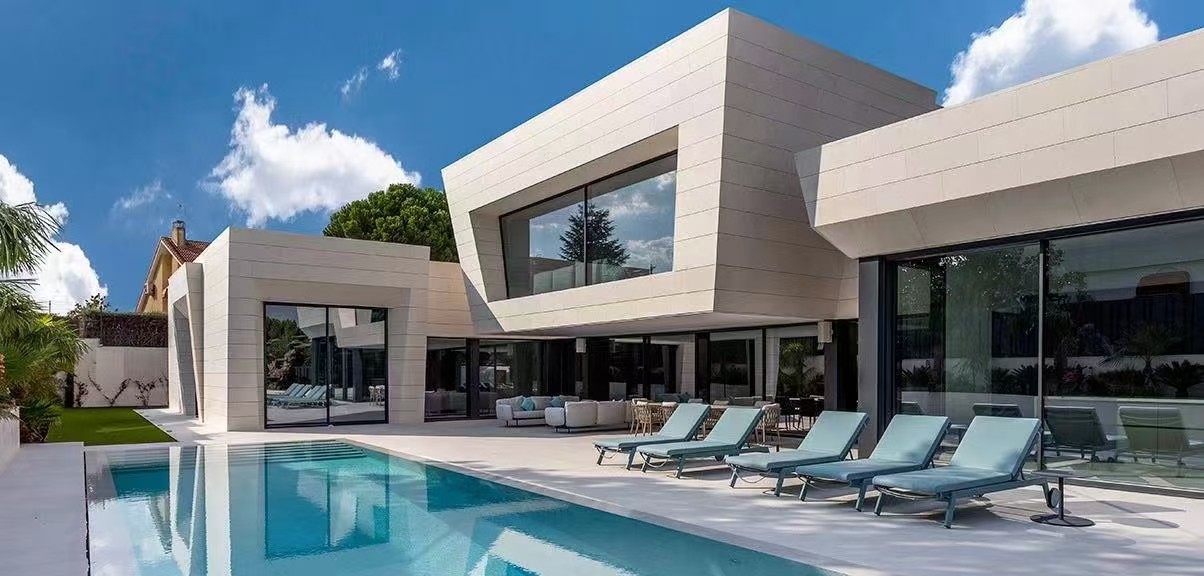 Exterior wall cladding