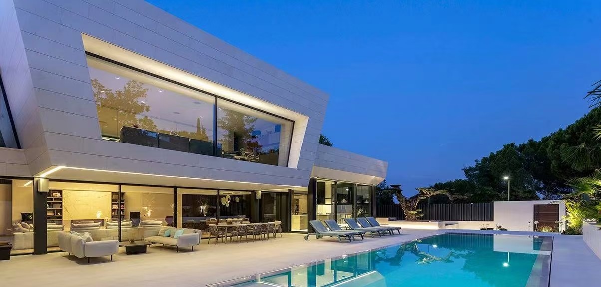 Exterior wall cladding